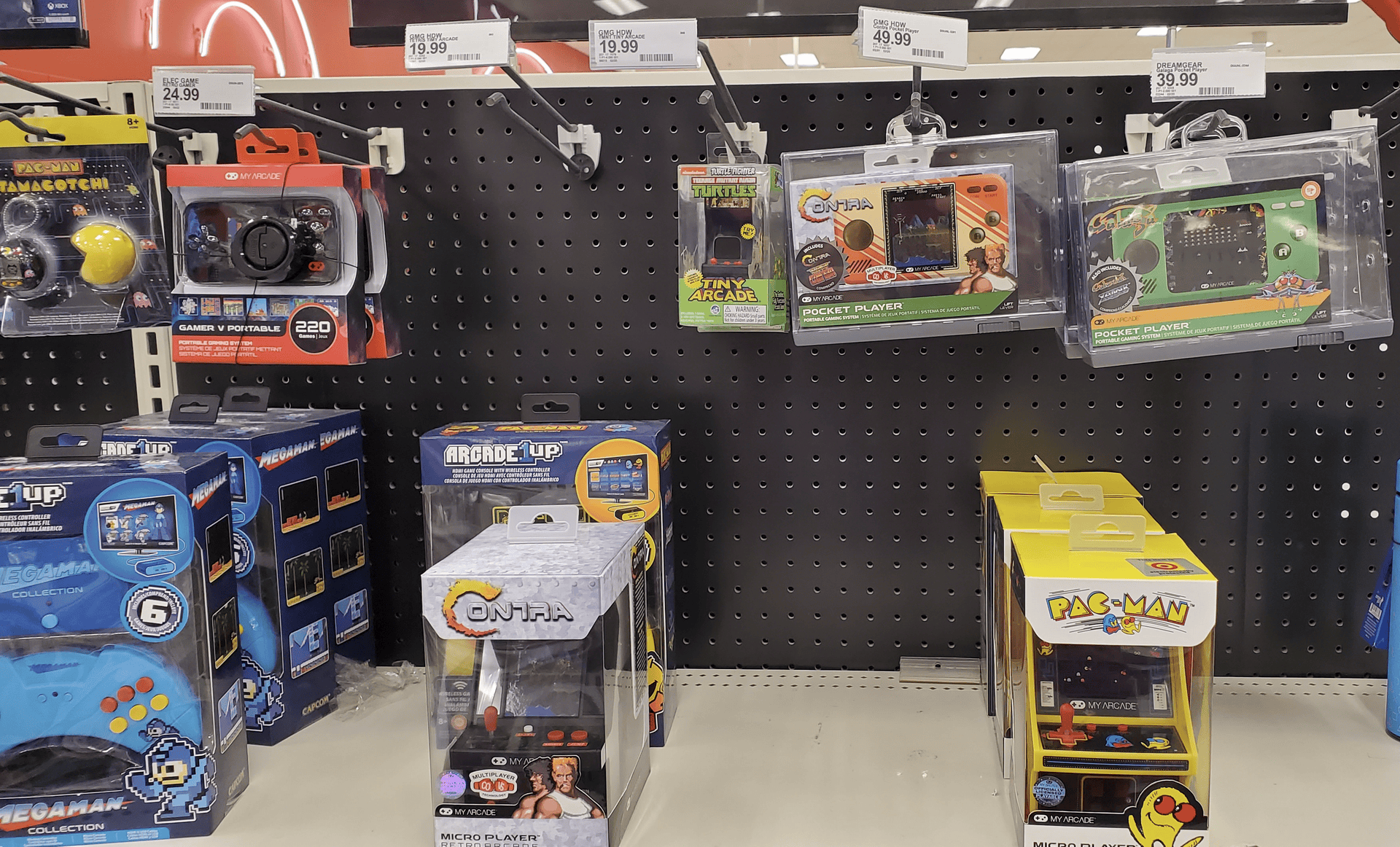 Target Arcade Games and Handhelds
