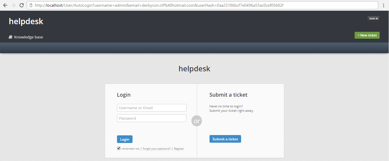 Bypass - admin login